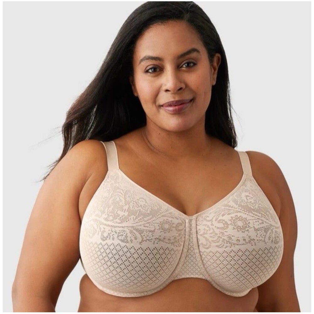 Wacoal Visual Effects Minimizer Bra 857210 Sand Beige 40G